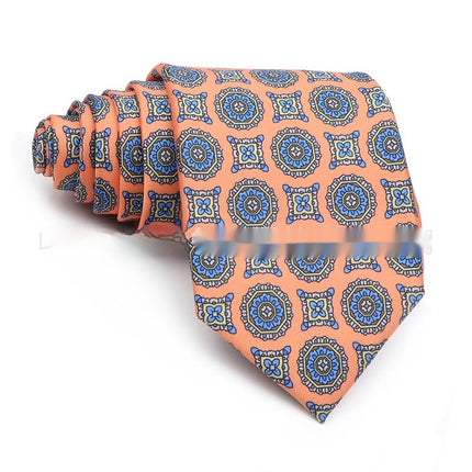 Business Executive Tie Polyester Men's Printed Workplace Stylish Tie