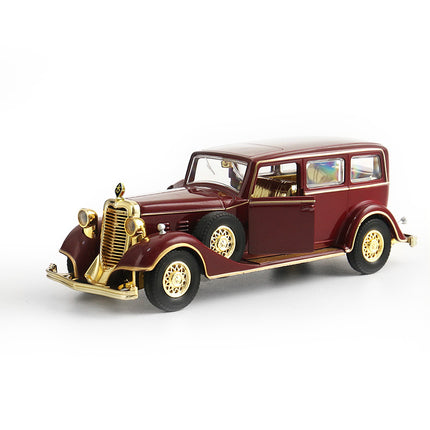 Classic Vintage Car Alloy Car Model Pull Back Sand Light Toys by Swadeshi World