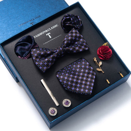 Swadeshi World Tie 8-piece Set Formal Suit Men