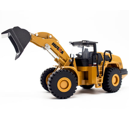 Alloy Engineering Vehicle Model Children's Toy Car Bulldozer Shovel