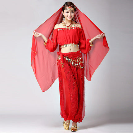Swadeshi World Dance Belly Dance Indian Dance Clothes Festival Performance Costume