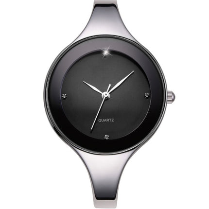 GEEKTHINK Women's Watch Round Stainless Steel Bracelet Watch