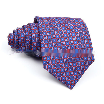 Business Executive Tie Polyester Men's Printed Workplace Stylish Tie