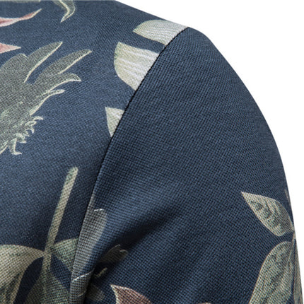 Swadeshi World Men's Short Sleeve Lapel European TShirt Camouflage