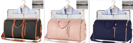 Swadeshi World Large Waterproof Travel Duffle Bag Women's Handbag Folding Suit Bag