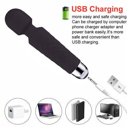 SWADESHI WORLD Magic Massage Wand 20/8 Speed Vibrating Full Body vibrator massager