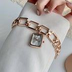 Rose Gold White Surface