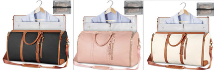 Swadeshi World Large Waterproof Travel Duffle Bag Women's Handbag Folding Suit Bag
