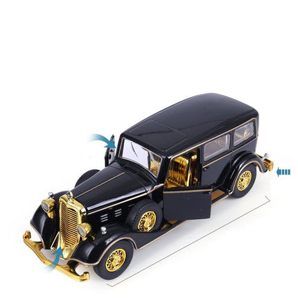 Classic Vintage Car Alloy Car Model Pull Back Sand Light Toys by Swadeshi World