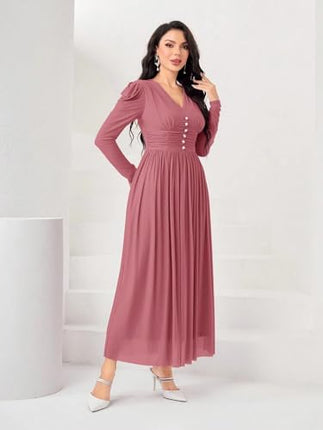 Swadeshi World Stylish One Piece Long Maxi Dress for Women (K-177-180)