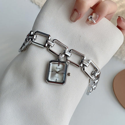 Women's  Pendant Bracelet Watch Ladies Square Watches