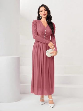 Swadeshi World Stylish One Piece Long Maxi Dress for Women (K-177-180)