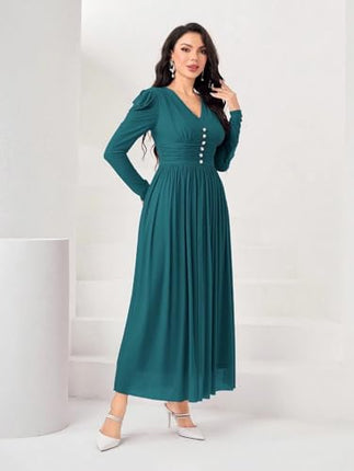 Swadeshi World Stylish One Piece Long Maxi Dress for Women (K-177-180)