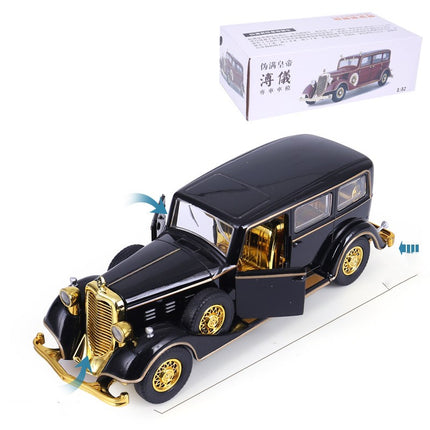 Classic Vintage Car Alloy Car Model Pull Back Sand Light Toys by Swadeshi World