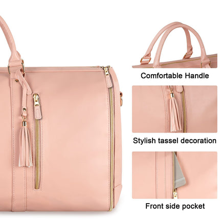 Swadeshi World Large Waterproof Travel Duffle Bag Women's Handbag Folding Suit Bag
