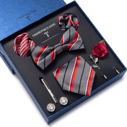 Swadeshi World Tie 8-piece Set Formal Suit Men