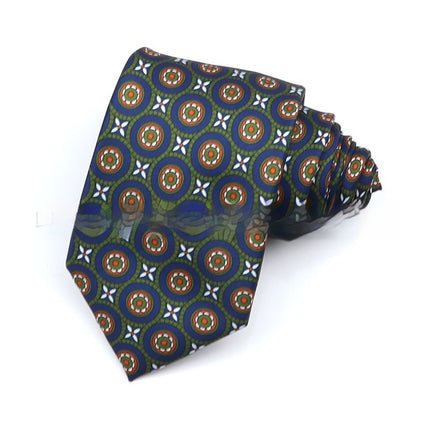 Business Executive Tie Polyester Men's Printed Workplace Stylish Tie