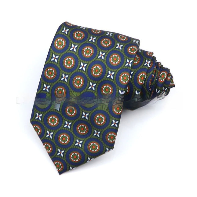 Business Executive Tie Polyester Men's Printed Workplace Stylish Tie