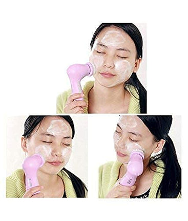 Swadeshi World 5 in 1 Facial Massager Face Facial Exfoliator Massager for Women