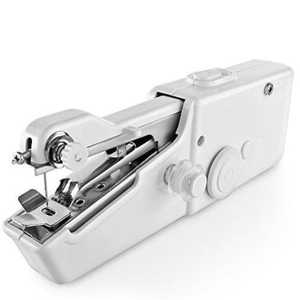 Swadeshi World Portable Handheld Sewing Machine, Mini Manual Stitch Tool, Quick Repair for Fabric and Clothes