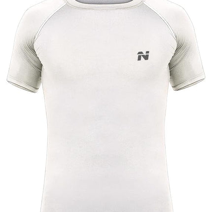 Swadeshi World Half Sleeve Compression T-Shirt Men's Athletic Sports Fitness Gym tshirts
