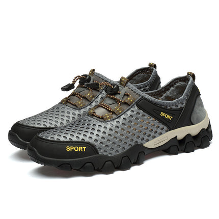 Swadeshi World Outdoor Footwear Breathable Mesh Shoes for Men