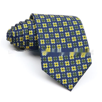 Business Executive Tie Polyester Men's Printed Workplace Stylish Tie