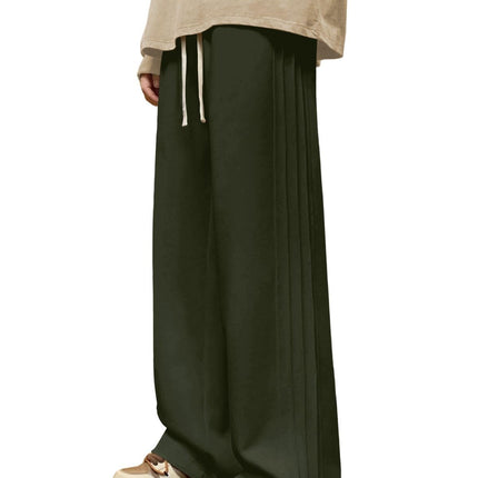 GRECIILOOKS Men Mid Rise Lycra Cargo Track Pants Loose Fit Joggers | Korean Style Travel & Lounge Wear with Pockets (Combo Pack of 2)