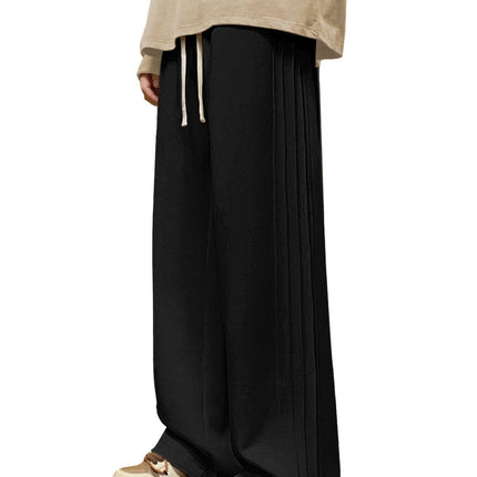 GRECIILOOKS Men Mid Rise Lycra Cargo Track Pants Loose Fit Joggers | Korean Style Travel & Lounge Wear with Pockets (Combo Pack of 2)