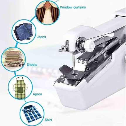 Swadeshi World Handy Stitch Mini Hand Sewing Machine Stapler Style Mini Sewing Machines