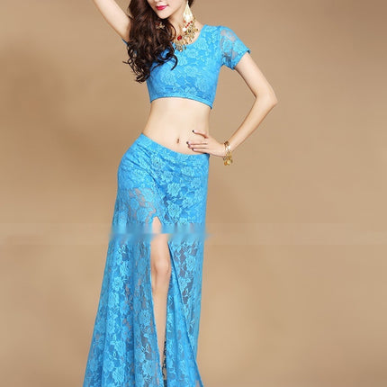 Swadeshi world Indian Dance Performance Costumes Lace Skirt Suit