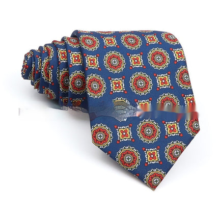 Business Executive Tie Polyester Men's Printed Workplace Stylish Tie