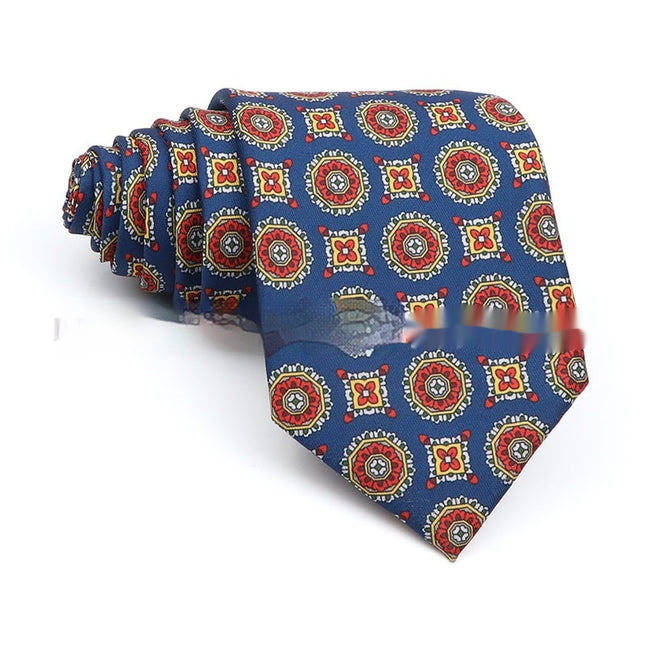 Business Executive Tie Polyester Men's Printed Workplace Stylish Tie