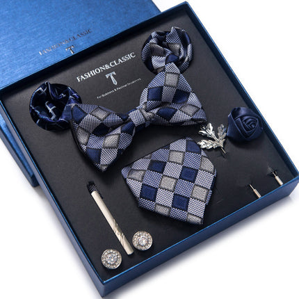 Swadeshi World Tie 8-piece Set Formal Suit Men
