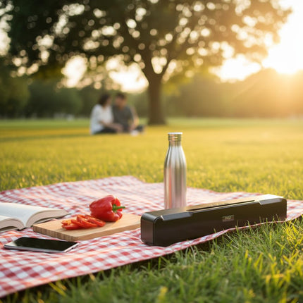 Karaoke Wireless Speaker & Mic Combo - MZ M51 Portable Bluetooth Sound bar  – 10W Dynamic Sound | 2400 mAh Battery | TV Wireless Speaker with USB/TF/AUX Support