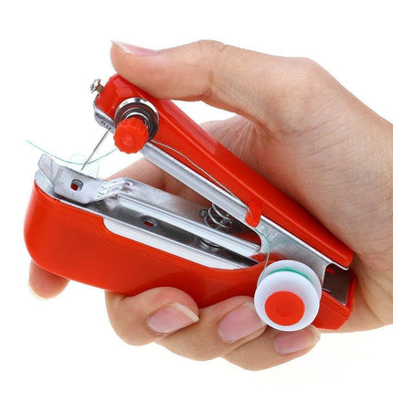 Swadeshi World Handy Stitch Mini Hand Sewing Machine Stapler Style Mini Sewing Machines