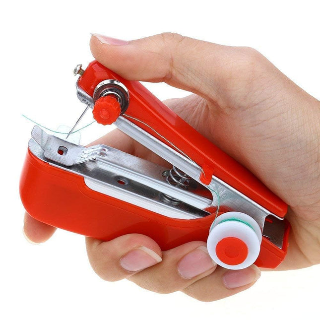Swadeshi World Handy Stitch Mini Hand Sewing Machine Stapler Style Mini Sewing Machines