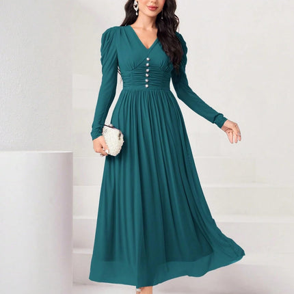 Swadeshi World Stylish One Piece Long Maxi Dress for Women (K-177-180)