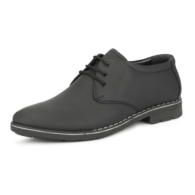 SWADESHI WORLD Leatherful Formal Lace-up Shoes for Men Full Grain Leather TPR Sole Party Shoes All Occassion Genuine Leather