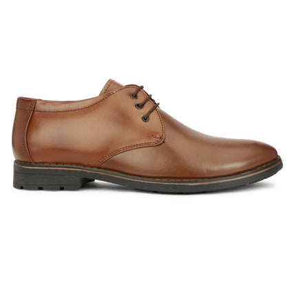 SWADESHI WORLD Leatherful Formal Lace-up Shoes for Men Full Grain Leather TPR Sole Party Shoes All Occassion Genuine Leather