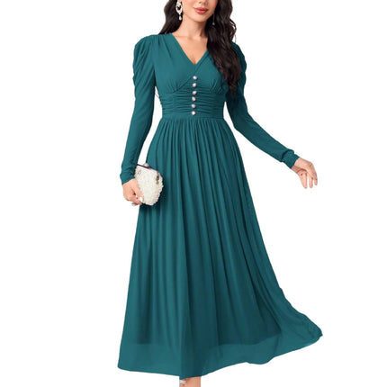 Swadeshi World Stylish One Piece Long Maxi Dress for Women (K-177-180)