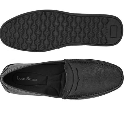 Swadeshi World Oxford Louis Stitch Italian Leather Formal Shoes for Men Ultra Lightweight Men’s Slip On Solid Formal Loafers