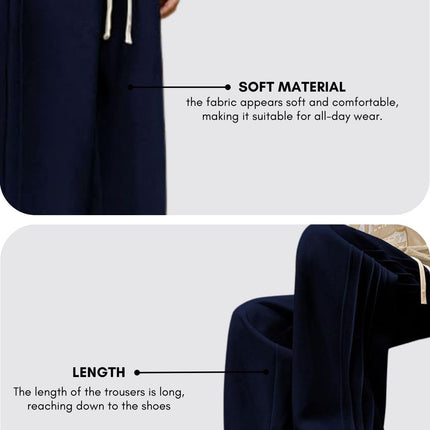 GRECIILOOKS Men Mid Rise Lycra Cargo Track Pants Loose Fit Joggers | Korean Style Travel & Lounge Wear with Pockets (Combo Pack of 2)