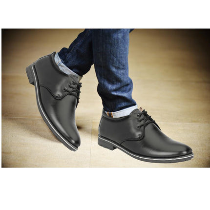 SWADESHI WORLD Leatherful Formal Lace-up Shoes for Men Full Grain Leather TPR Sole Party Shoes All Occassion Genuine Leather