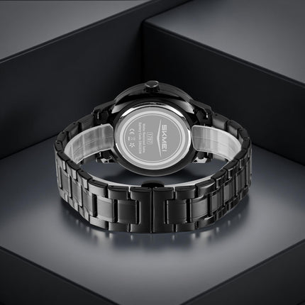Men's Rolling Wheel Gift Wristwatch - Black