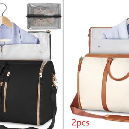 Swadeshi World Large Waterproof Travel Duffle Bag Women's Handbag Folding Suit Bag
