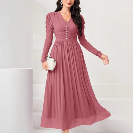 Swadeshi World Stylish One Piece Long Maxi Dress for Women (K-177-180)