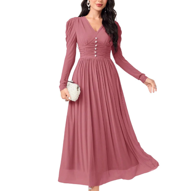Swadeshi World Stylish One Piece Long Maxi Dress for Women (K-177-180)