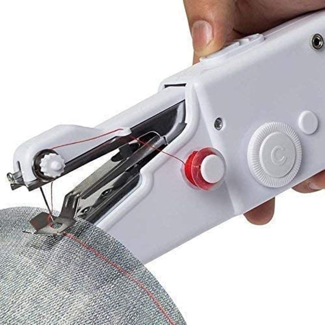 Swadeshi World Handy Stitch Mini Hand Sewing Machine Stapler Style Mini Sewing Machines