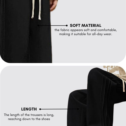 GRECIILOOKS Men Mid Rise Lycra Cargo Track Pants Loose Fit Joggers | Korean Style Travel & Lounge Wear with Pockets (Combo Pack of 2)